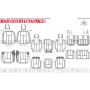 2012 - 2017 Ford Expedition Katzkin Leather Interior Schematic