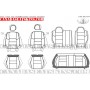 2014 - 2014 Jeep Compass Katzkin Leather Interior Schematic