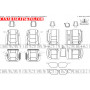 2018 - 2022 Ford Ecosport Katzkin Leather Schematic