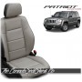 2007 - 2017 Jeep Patriot Alabaster Katzkin Custom Leather Seat Sale