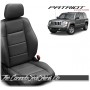 2007 - 2017 Jeep Patriot Dark Graphite Grey Katzkin Custom Leather Seat Sale